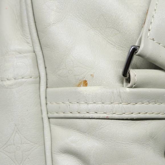 LOUIS VUITTON Monogram Difference Clarkson Bag White M92358 LV Auth bs17544 - Picture 10 of 16